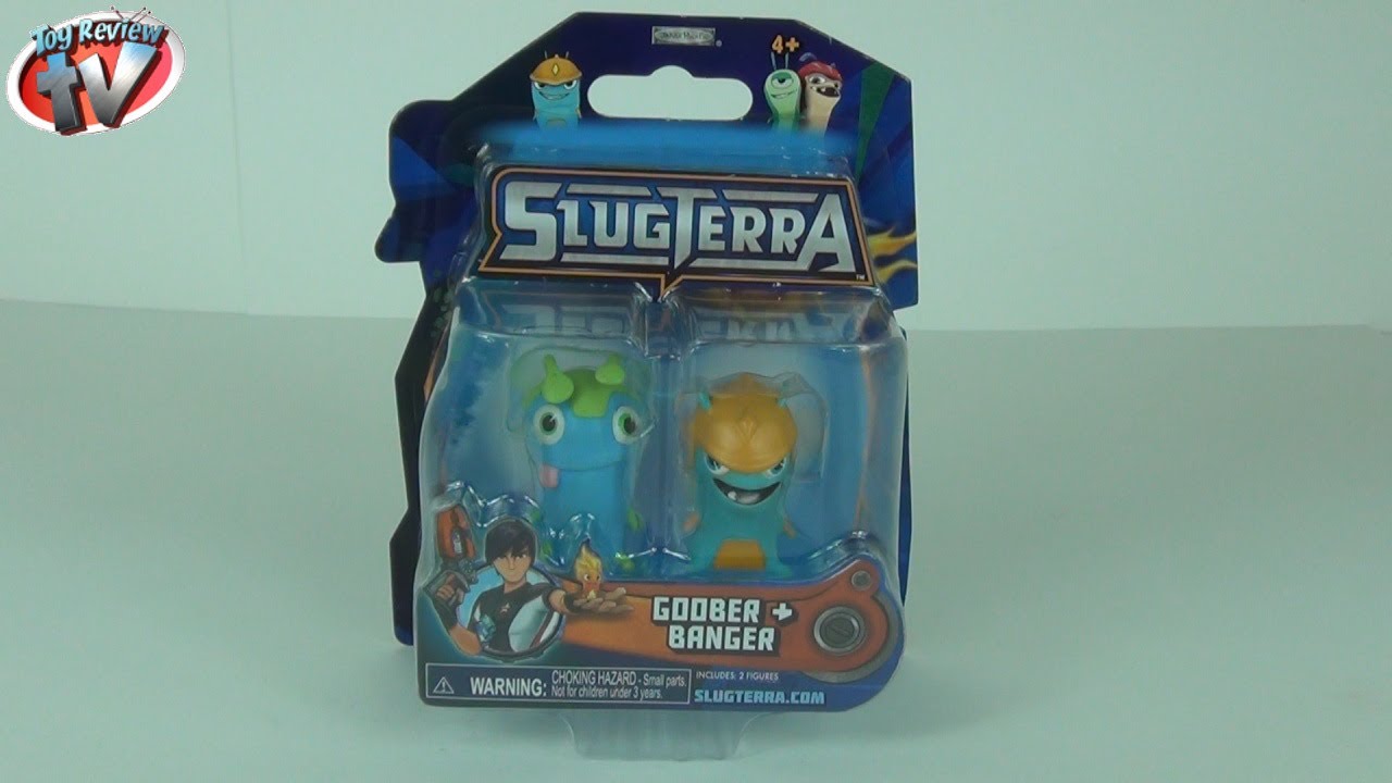 SlugTerra Goober & Banger 2 Pack Action Figures Toy Review, Jakks Pacific