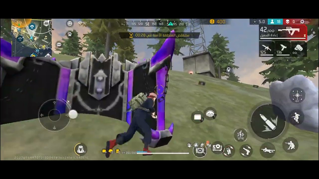 فري فاير /قيم تاريخي جبنا النخبه الهيرو 