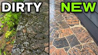 Watch This Dirty Cottage Come Back to Life | Full Exterior Cleaning