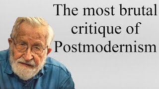 Chomskys Criticism Of Postmodernism