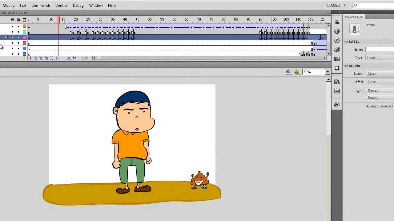 adobe flash cs3 professional animation tutorial