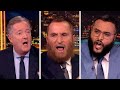 Mohammed hijab vs rabbi shmuley on palestine and israel  the full debate with piers morgan