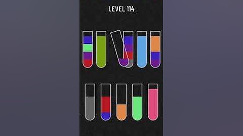 Water Sort Puzzle Level 114 Walkthrough Solution iOS/Android