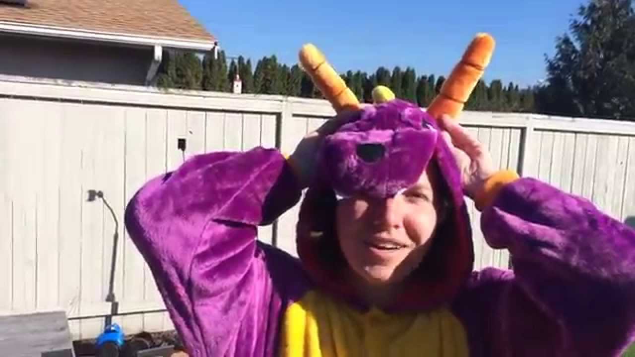 Newcosplay Purple Dragon Kigurumi Halloween Onesie Costume - Amazon