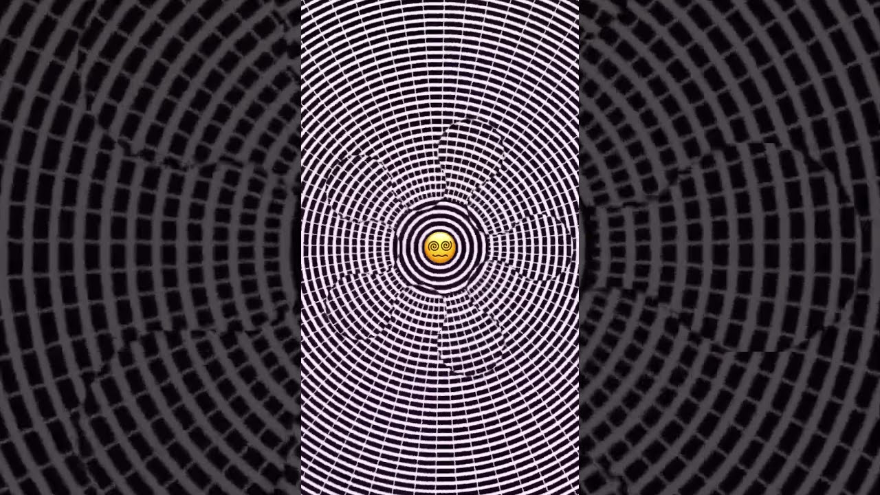 I Found One Of THE STRONGEST Optical Illusions Shorts