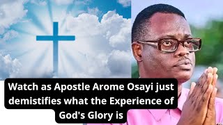 Move With the Cloud - And you'll experience the secret to God’s Presence - Apostle Arome Osayi 