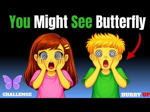 This Butterfly Illusion Might Surprise You! 😅