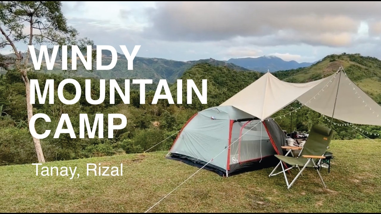 First Couple Camp at Evening Wind – Tanay Rizal | Cold, Windy Overnight