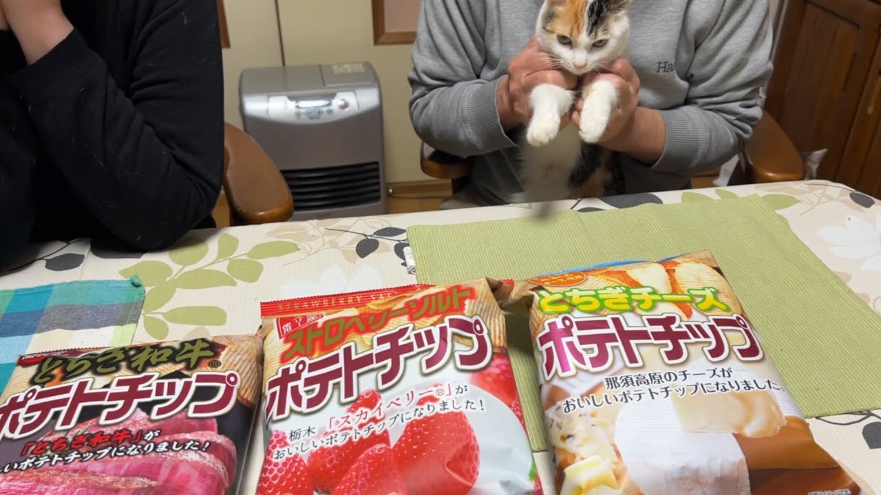 Strawberry potato chips!?] A taste comparison of potato chips from