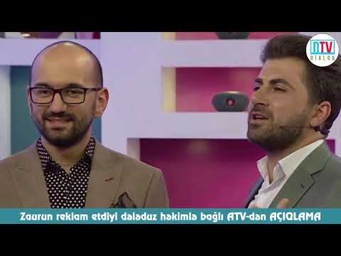 Zaurun reklam etdiyi dələduz həkimlə bağlı ATV dən AÇIQLAMA