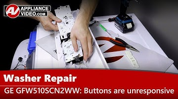 Washer Repair - Buttons Are Unresponsive - User Interface