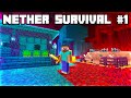 Minecraft But I Start In The NEW 1.16 Nether! (Nether Survival #1)