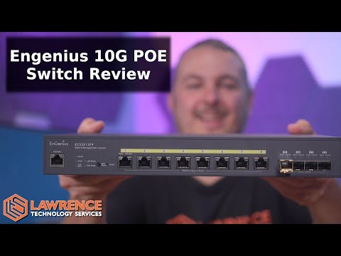 Review: EnGenius ECS2512FP 2.5G 8-Port PoE++ Switch with 240W Budget, 4 SFP+ Uplink Ports