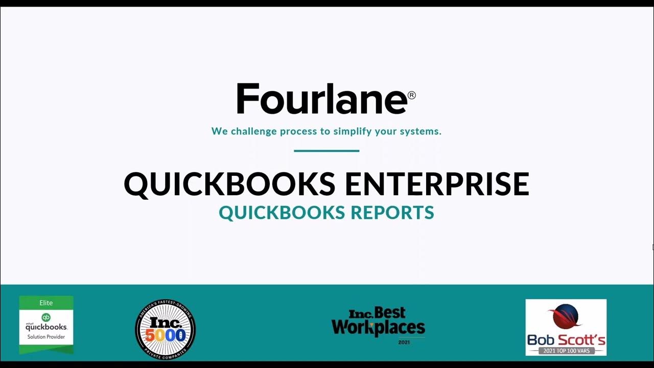 Reports in quickbooks enterprise advanced reporting custom reports