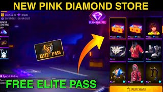 Free Elite Pass- Time Limited Diamond Store Event | New Pink Diamond Event | Free Fire New Event