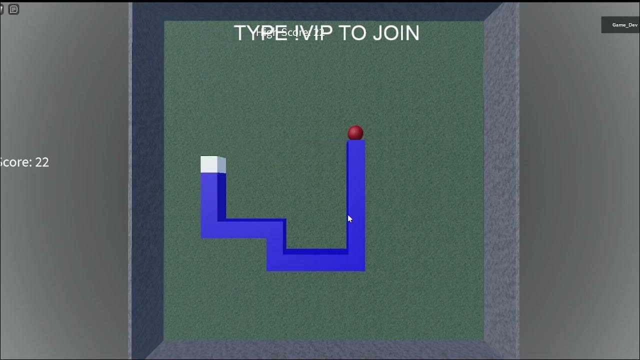 Beating the WR on Snake! [Roblox] YouTube