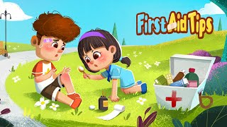 Baby Panda's Emergency Tips | First aid tips | Gameplay Video | BabyBus Games screenshot 5