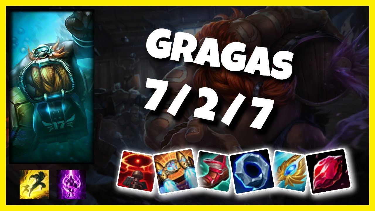 Gragas vs Gnar Top 11.1 Challenger S11 Gameplay (7/2/7) - KOREAN