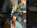 Practicing using the piranha machine to make notches￼￼  #explore #machine ￼#practice #welder #life