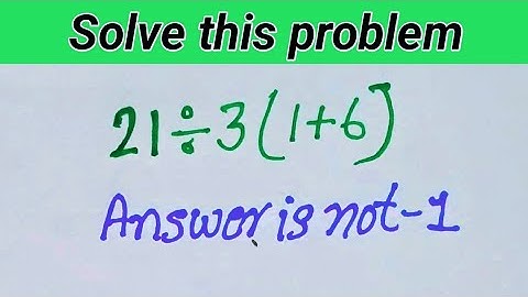 Most People Get This Math Problem Wrong! Solutions???