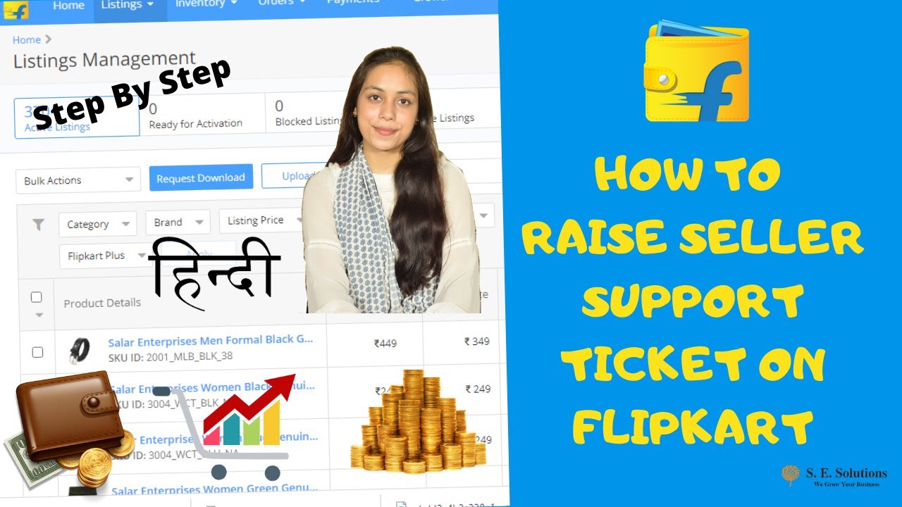 HOW TO CONTACT SELLER SUPPORT ON FLIPKART HINDI YouTube