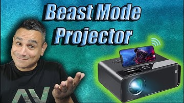 Mini Wifi Projector Upgraded HD Portable Projector with Casting Elephas