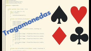 Tragamonedas C# Programación Orientada a Eventos