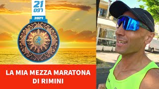 LA MIA MEZZA MARATONA DI RIMINI 2024