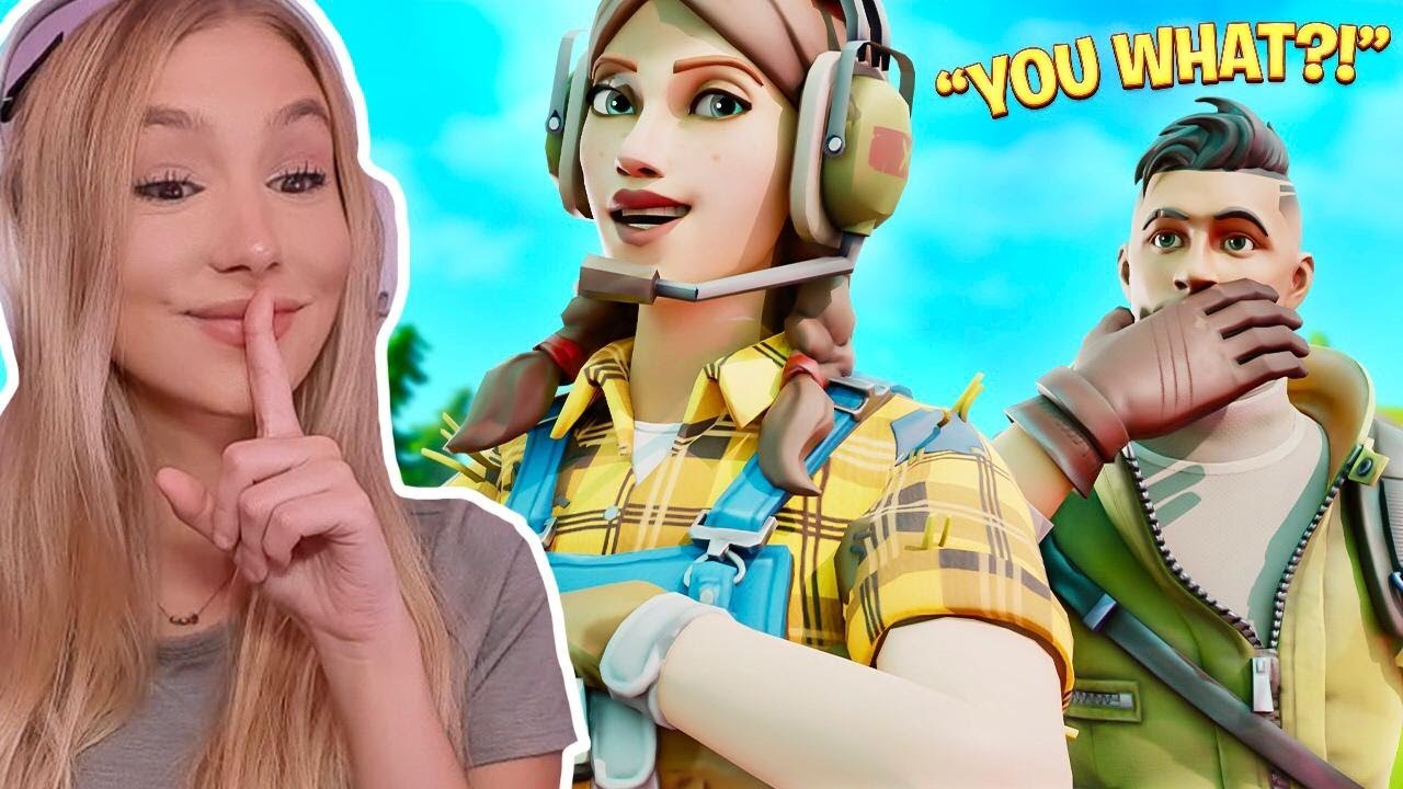 Girl TROLLS Fortnite Fills With ACCENT