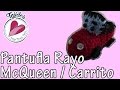 Pantuflas de Carrito Tejido | "Rayo Mcqueen" Tutorial de Tejido