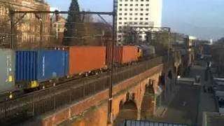 Winter Wednesday freight through Manchester