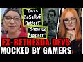 Activist Bethesda Devs MOCKED! Gamers Laugh At Their "Protests" NO ONE Is Running To Their Defense