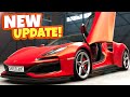 Testing the NEW SUPERCAR &amp; Garage Mode in the BeamNG Drive Update!