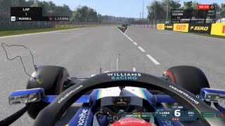 George Russell onboard lap | Imola | F1 2021 (No assists)