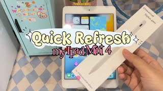 Quick Refresh Widget Ipad Mini 4 2025 Aesthete Bluey
