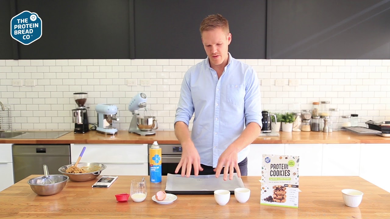 How to make Protein Cookies | Vegan + GF + No added sugar | by PBCo.