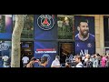 LEO MESSI A PARIS , Achats du maillot PSG Leo Messi N°30 au Champs Élysées Paris
