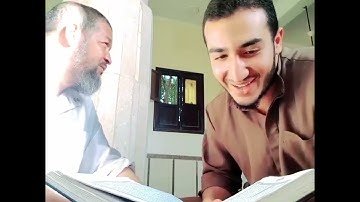 تقليد رائع لقرآء مصر العظام بصوت القارئ الطبيب هارون جاد في حضور والده