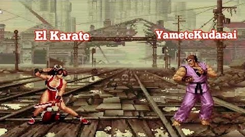 SNK vs. Capcom - SVC Chaos Super Plus - El Karate vs Yamete Kudasai!!! FT3