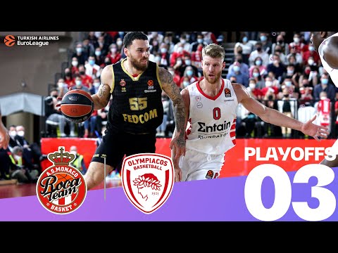 Reds take the lead back! | Playoffs Game 3, Highlights | Turkish Airlines EuroLeague