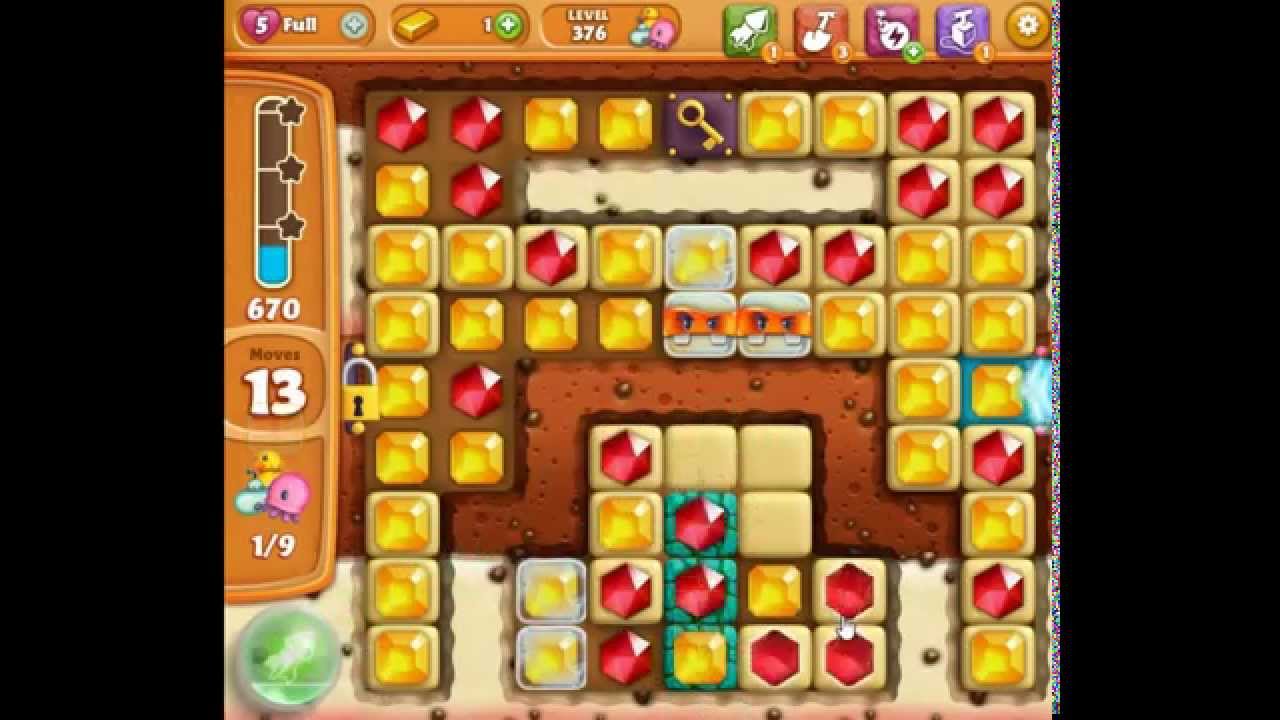 Diamond Digger Saga level 376 no boosters 😈
