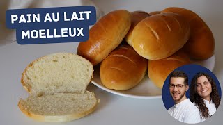 Recette facile de pain au lait ultra moelleux