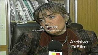 Reclamo habitantes de Tierra del Fuego por la tala de bosques nativos 1996