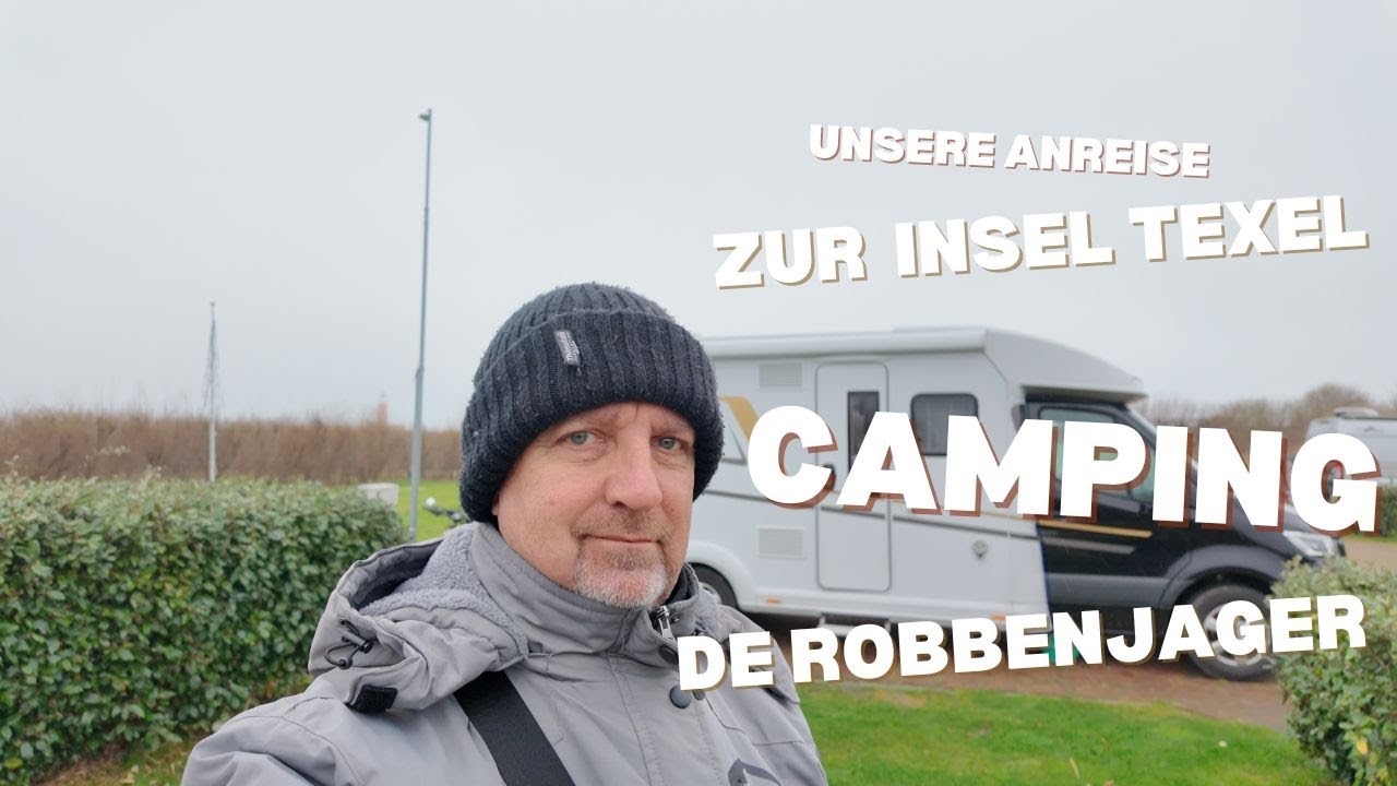 Insel Texel auf Campingplatz ,,de Robbenjager" mit Fährüberfahrt von Den Helder.