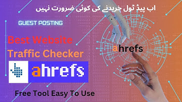 Lifetime Free Tool || How To Use  ahrefs|| Traffic Checker (@digital_tribe )