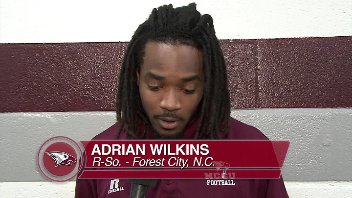 NCCU FOOTBALL'S ADRIAN WILKINS CFPA ALL-AMERICAN T...