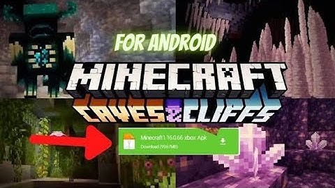 HOW TO DOWNLOAD MINECRAFT 1.18.0 OFFICIAL IN ANDROID 2021 || 1.18.0 Official Version