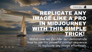 Replicate Any Image Like a Pro in Midjourney with This Simple Trick!