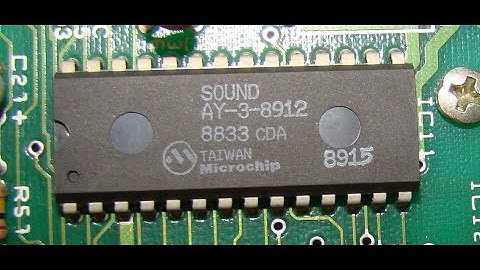 ZX SPECTRUM SOUND INTERFACE  AY-3-8912