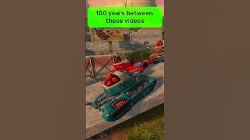 100 years between these videos! #tanki #tankionline #games #shorts